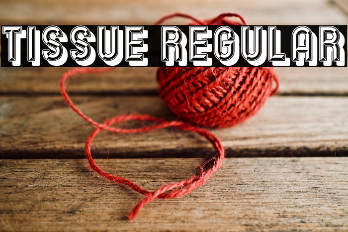 Tissue Regular Example 3