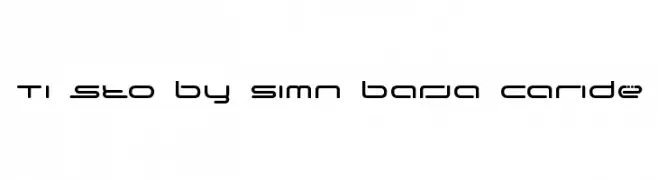 Tiesto by Simon Barja Caride
  Fuentes Gratis Descargar