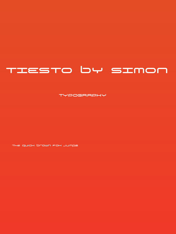 Tiesto by Simon Barja Caride
 Poster