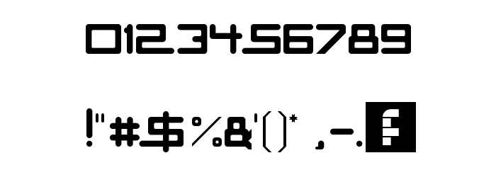 Tiësto Font Regular Font OTHER CHARS