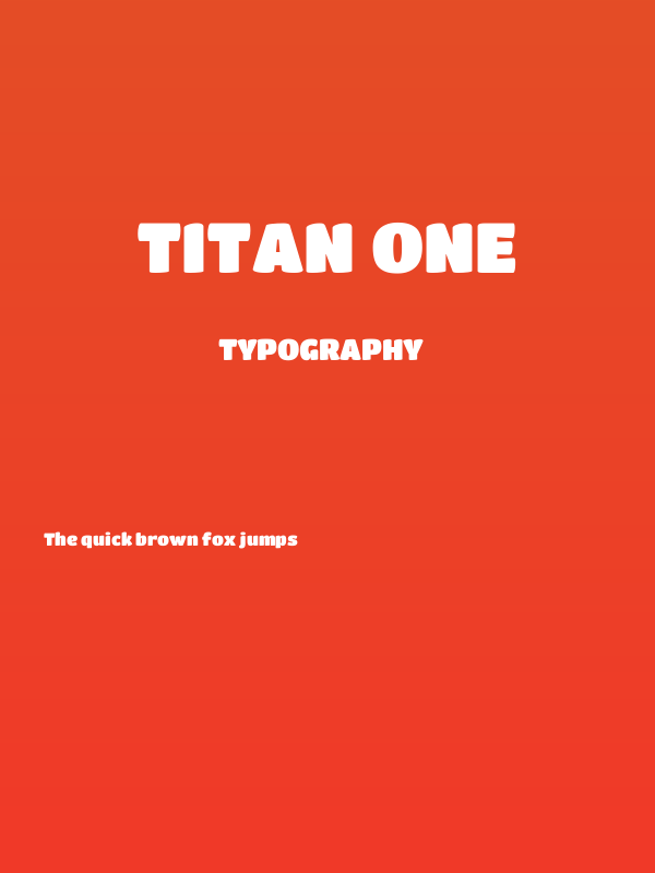 Titan One Poster