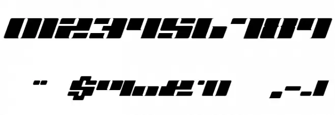 Titan Font OTHER CHARS