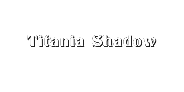 Titania Shadow Logo