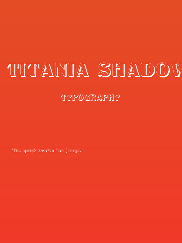 Titania Shadow Poster