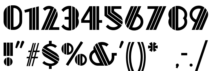 Titanick Display NF Schriftart Anderer Schreiben