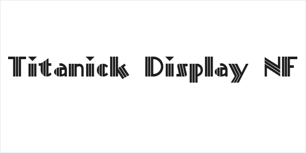 Titanick Display NF Logo