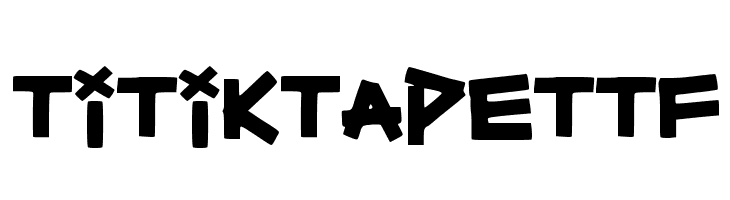 TitikTapettf  baixar fontes gratis