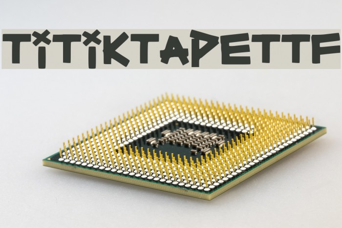 TitikTapettf Polices examples