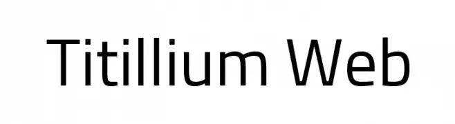 Titillium Web  Descarca Fonturi Gratis