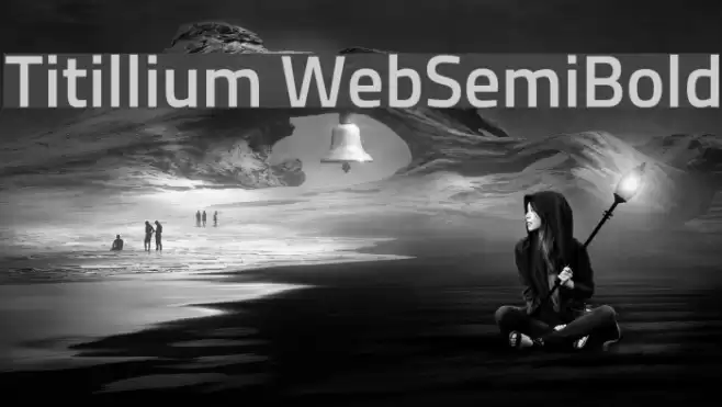 Titillium WebSemiBold Font examples