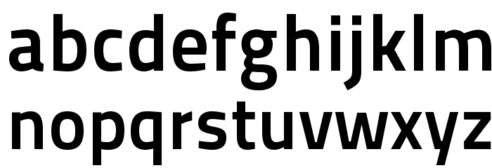 TitilliumMaps29L-800wt Font LOWERCASE
