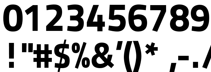 TitilliumMaps29L-999wt Font OTHER CHARS