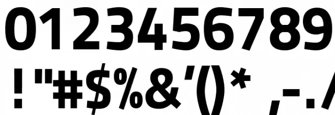 TitilliumMaps29L-999wt Font OTHER CHARS