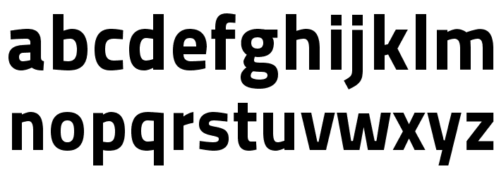 TitilliumMaps29L-999wt Font LOWERCASE