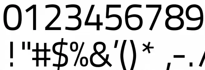 TitilliumText22L-400wt Font OTHER CHARS