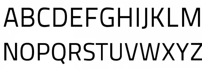 TitilliumText22L-400wt フォント 大文字