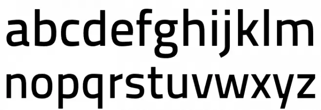 TitilliumText22L-600wt Schriftart Kleinbuchstaben