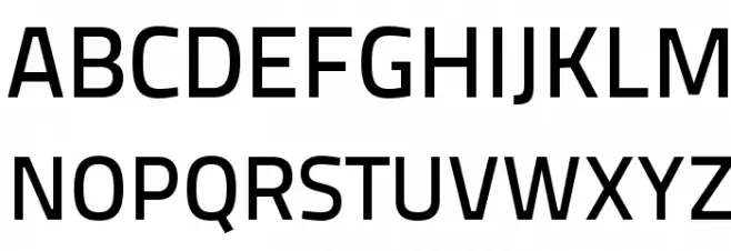 TitilliumText22L-600wt フォント 大文字