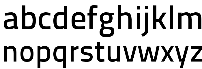 TitilliumText22L-600wt Font LOWERCASE