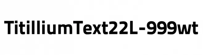 TitilliumText22L-999wt  नि: शुल्क फ़ॉन्ट्स डाउनलोड