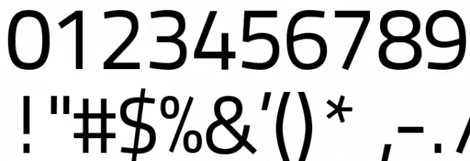 TitilliumText25L-400wt Font OTHER CHARS