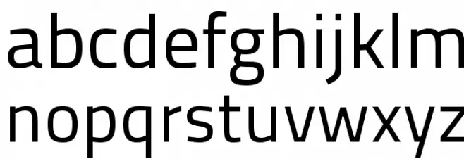 TitilliumText25L-400wt Fonte MINÚSCULAS
