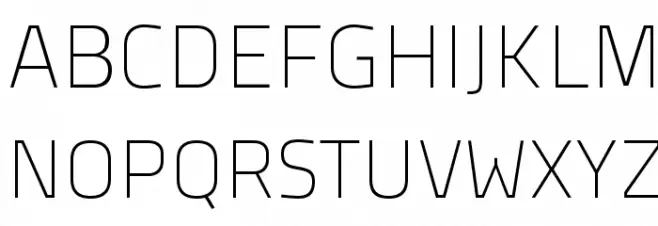 TitilliumTitle20 Шрифта ВЕРХНИЙ