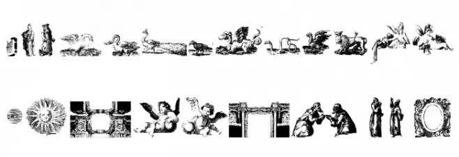 Title page 1600 Font Litere mari
