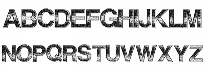 TitleSolution Шрифта ВЕРХНИЙ