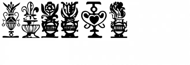 Titling-Ornaments-1 Schriftart Groß