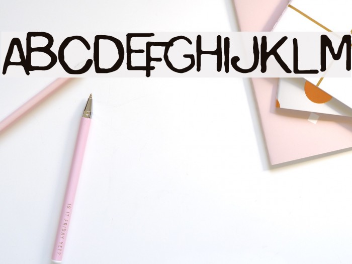 Tito Yayo Rules Font examples