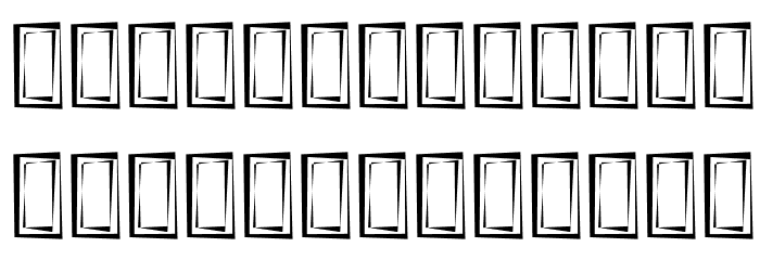 Titr Cactus Font LOWERCASE