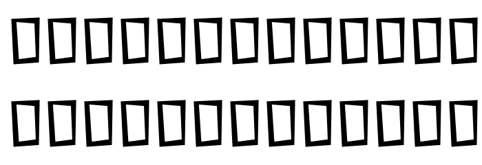 Titr Particle Font LOWERCASE