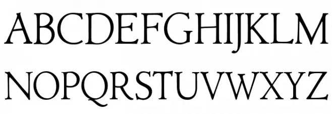 Titre Caratteri MAIUSCOLE