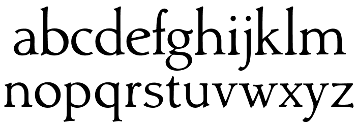 Titre Font LOWERCASE