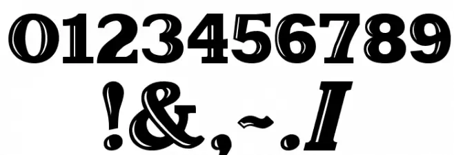 Titulo Font OTHER CHARS