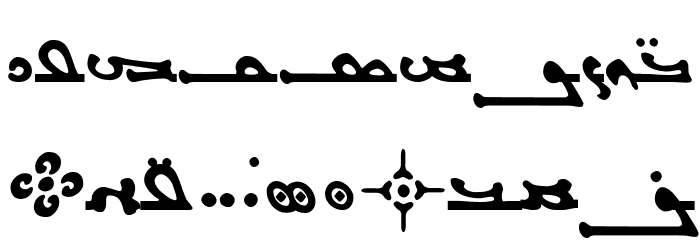 Titus Manichean Font OTHER CHARS