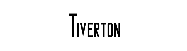 Tiverton Font