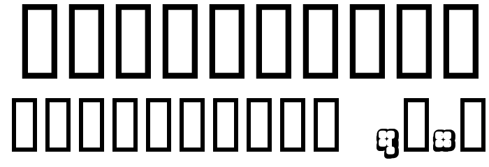 Tivoli Font OTHER CHARS