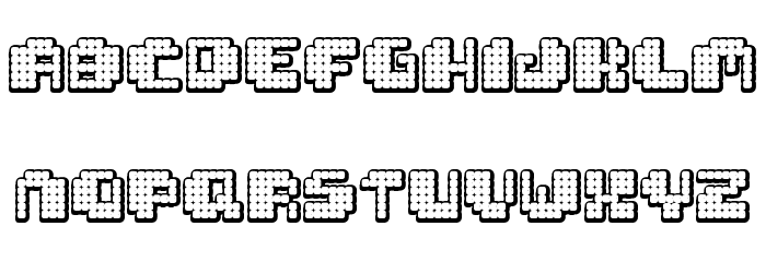 Tivoli Font LOWERCASE