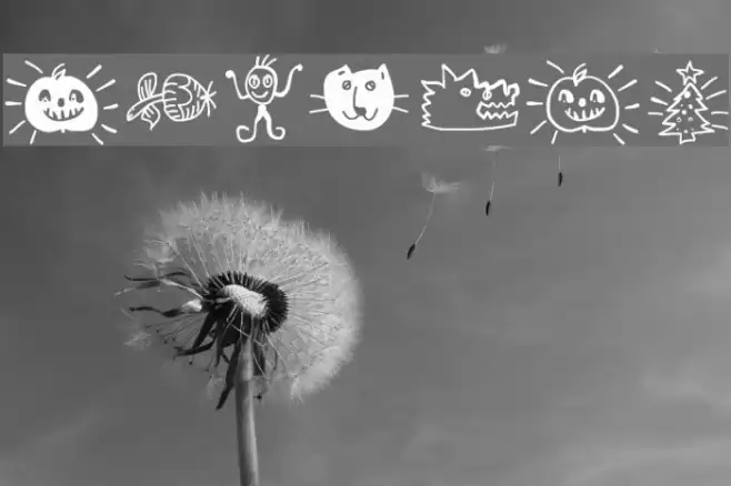 TixBats Font examples