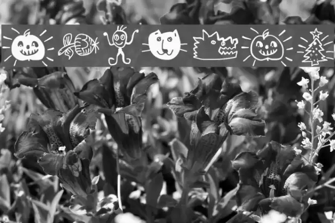 TixBats Font examples