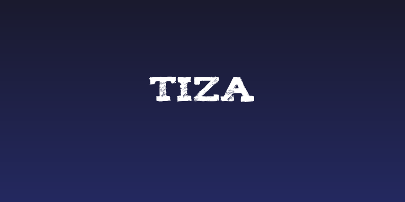 Tiza Social Header