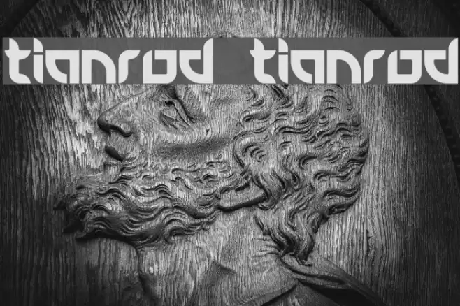 tianrod tianrod Font examples