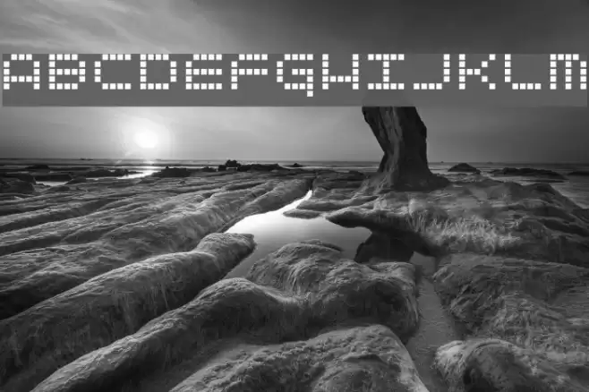 ticker Font examples