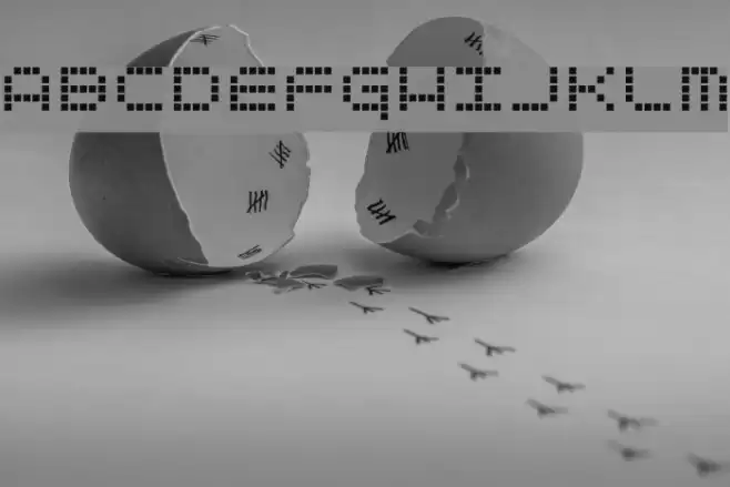 ticker Font examples