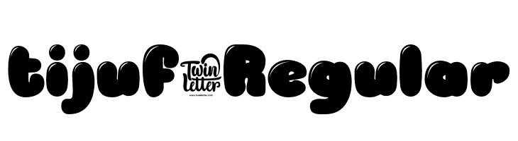 tijuf-Regular  フリーフォントのダウンロード