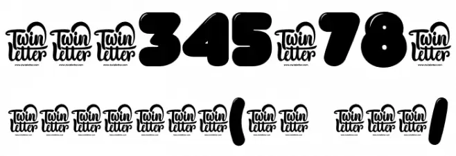 tijuf-Regular Fonte OUTROS PERSONAGENS