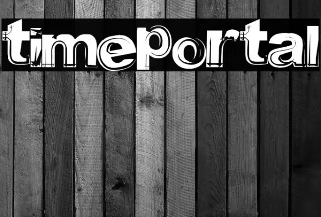 timeportal Font examples