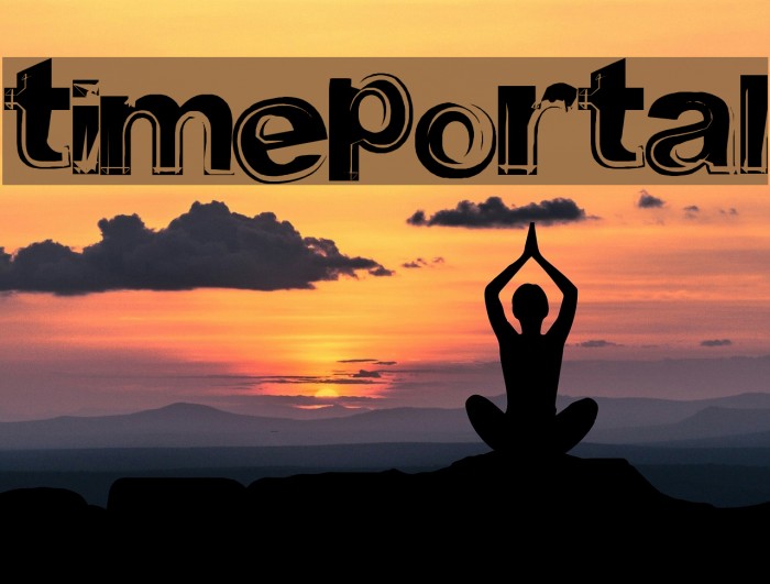 timeportal フォント examples
